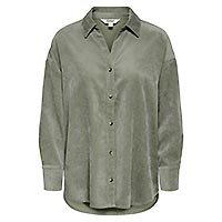 MARIKE CORD SHIRT OLIVE - Only