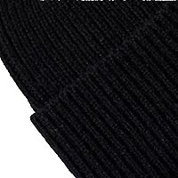 MASON MERINO BEANIE BLACK - Selected