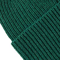 MASON MERINO BEANIE DARK GREEN - Selected