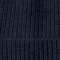 MASON MERINO BEANIE NAVY - Selected