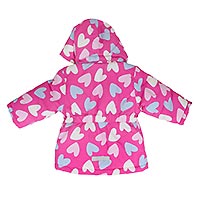 MAXI JACKET IBIS ROSE HEART - Name it