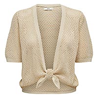 MEHEDI CARDIGAN TIE SANDSHELL - JDY