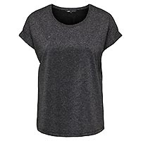 MOSTER TOP BLACK SILVER - Only