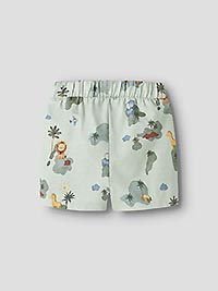 NBMHELLO SHORTS PALE AQUA BABY - Name it