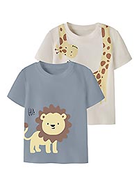 NBMHOS 2P SS TOP BOX LION GIRAFE - Name it