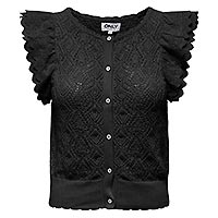 NETTIE CARDIGAN BLACK - Only