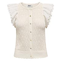 NETTIE CARDIGAN CLOUD DANCER - Only