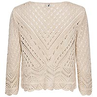 NEWSUN CROPPED TOP TAPIOCA - JDY
