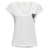 NINA LIFE TEE CLOUD DANCER - Only