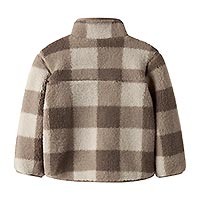 NMMMONICO SHERPA JACKET CHECK FOSSIL - Name it