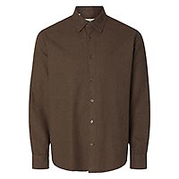 NOAH BRUSHED SHIRT DEMITASSE - Selected