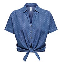 NOVA AZURE SHIRT MEDIUM BLUE - Only