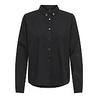 NOVA SHIRT BLACK DENIM - Only