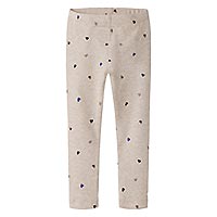 NUTTI LEGGING COEURS BEIGE - Name it