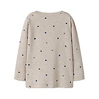 NUTTI TOP COEURS BEIGE - Name it
