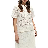 OBJBIANCA SS LO POLO TOP NOOS WHITE SAND - Object