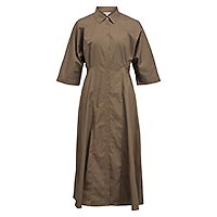 OBJELLY HOPE 34 RE MIDI DRESS MOREL - Object