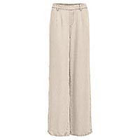 OBJFRAME LISA WIDE MW PANT NOOS BIRCH - Object
