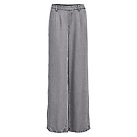 OBJFRAME LISA WIDE MW PANT NOOS LIGHT GREY - Object