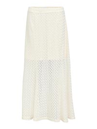 OBJJULIA HW LONG SKIRT BIRCH - Object