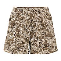 OBJKERRY HW SHORTS MOREL SANDHSELL - Object