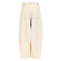 OBJMIO ANDREA MW CROPPED TWILL JEANS BIRCH L32 - Object