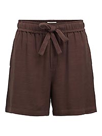 OBJSANNE HW WIDE SHORTS SEAL BROWN - Object