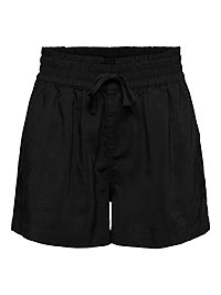 ONLARIS LIFE PULL UP SHORTS WVN BLACK - Only