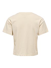 ONLBELLA SS FRUIT TOP BOX BIRCH FRUIT EMB BELLA - Only