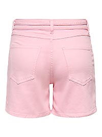 ONLGIANNACALLA MW BELTED SHORTS ROMANCE ROSE - Only