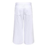 ONLGIANNA MW CULOTTE DNM DOT WHITE DENIM L32 - Only