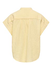 ONLHILDREW SS VNECK TOP SUNLIGHT - Only