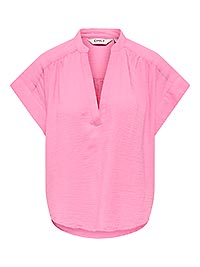 ONLHILDREW SS VNECK TOP WILD ORCHID - Only