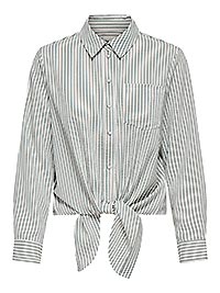 ONLLECEY LS KNOT SHIRT NOOS CLOUD DANCER - Only