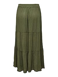 ONLMIKKA LONG SKIRT WVN GRAPE LEAF - Only