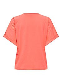 ONLMINNA SS TOP FIERRY CORAL - Only