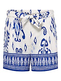 ONLMORRISON BELT SHORTS CLOUD DANCER BLUE - Only