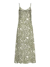 ONLNOVA LIFE VIS GIGI LONG DRESS VAPOUROUS GRAY - Only