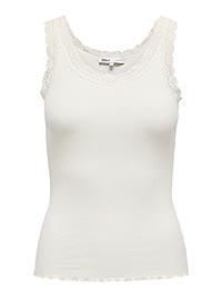 ONLSARA SHARAI TANK TOP CLOUD DANCER - Only
