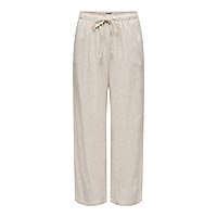 ONLSIESTA MW PULLUP LINEN BL PNT NOOS MOONBEAM - Only