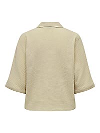 ONLTHYRA SS SHIRT NOOS OXFORD TAN - Only