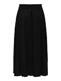 ONLTIZANA LONG SKIRT WVN NOOS BLACK - Only