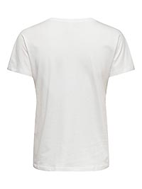 ONLVANILLA SS VNECK BOX CS JRS CIAO PINK - Only