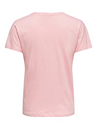 ONLVANILLA SS VNECK BOX ROMANCE ROSE - Only