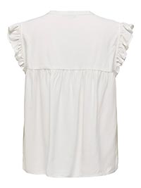 ONLVESTINE SS TOP WVN NOOS CLOUD DANCER KALAMATA - Only