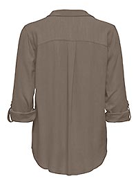 ONLYASMINSIESTA LS LI BL SHIRT WALNUT - Only