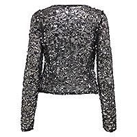 PALEMA SEQUINS TOP SILVER - Only