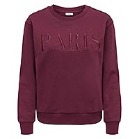 PARIS SWEAT MAROON - JDY