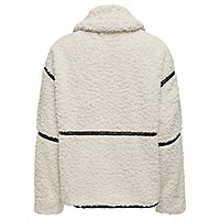 PARIS TEDDY JACKET WHITE SAND - Only
