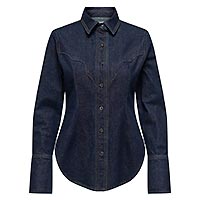 PERLA WESTERN DK BLUE DENIM - Only